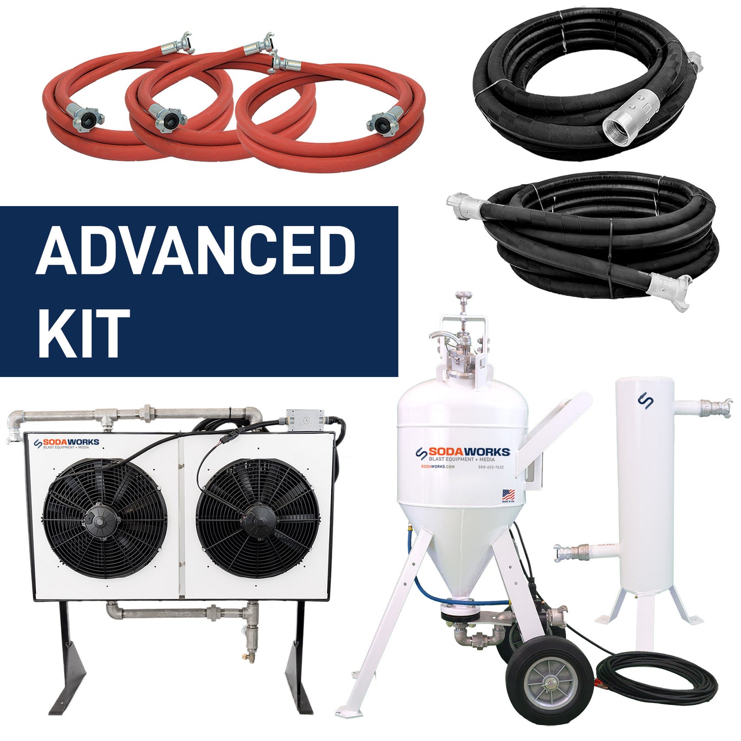 Soda Blasting System Advanced Kit by Soda Works