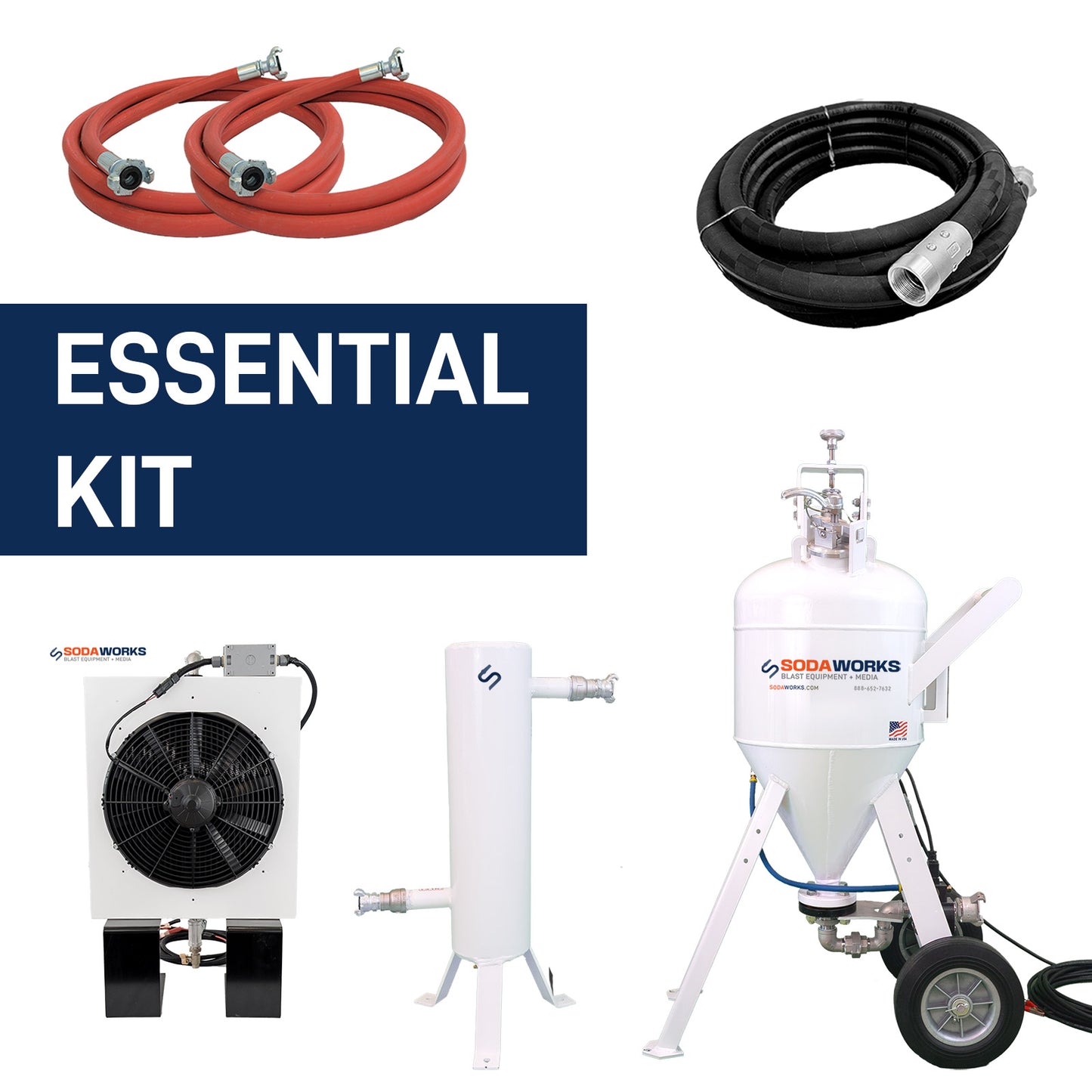 Soda Blasting System Essential Kit by Soda Works