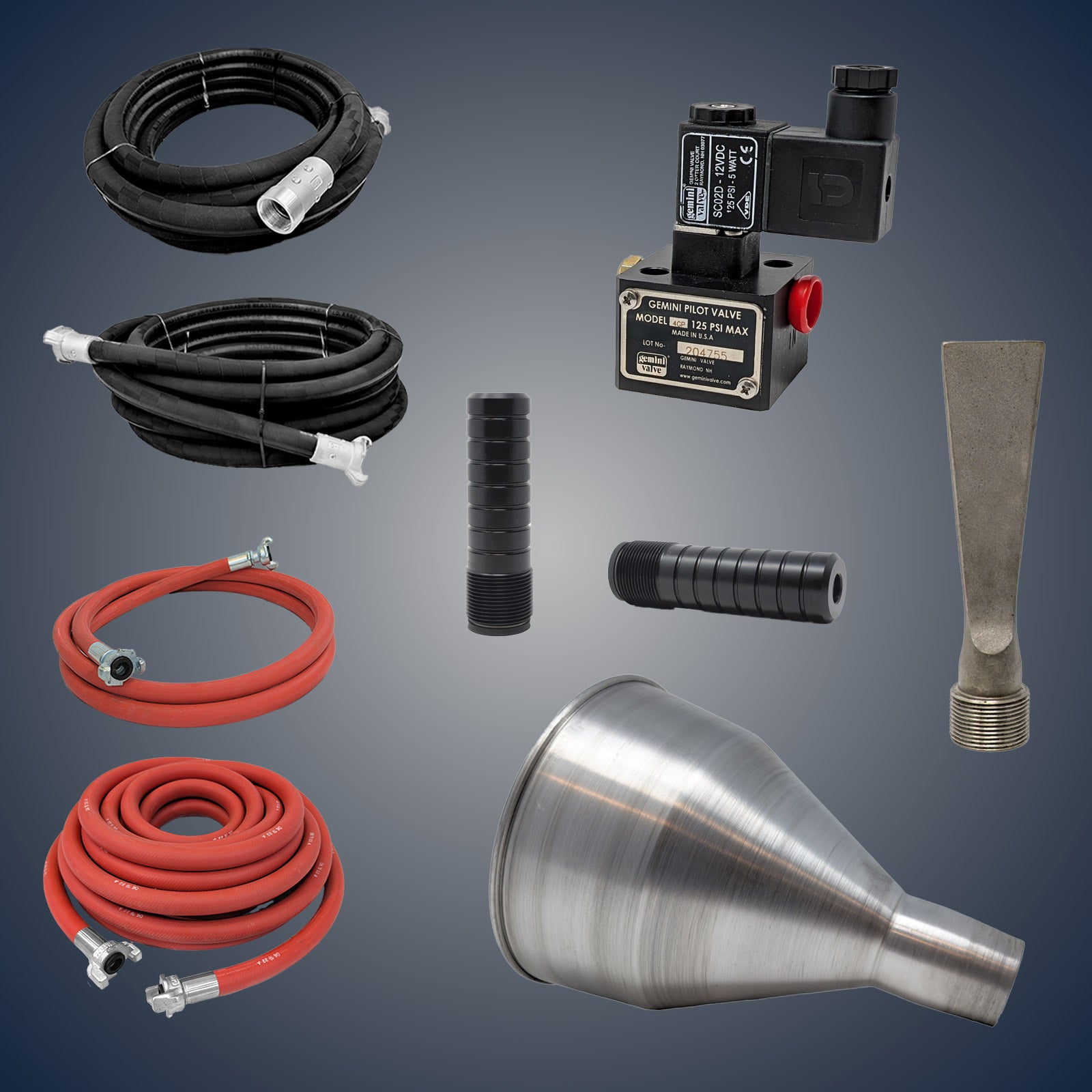 Soda works blasting equipment soda blasting media