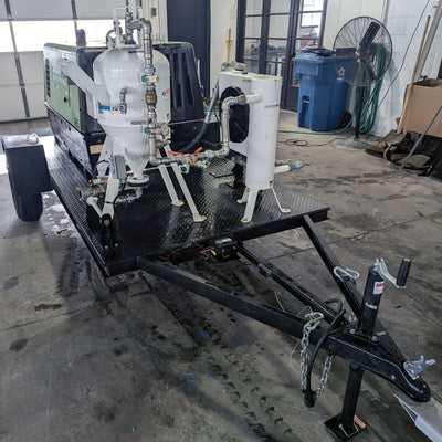 Pre Owned 2016 Soda Works Mobile System 185 CFM (201608220005, 350 Hours)