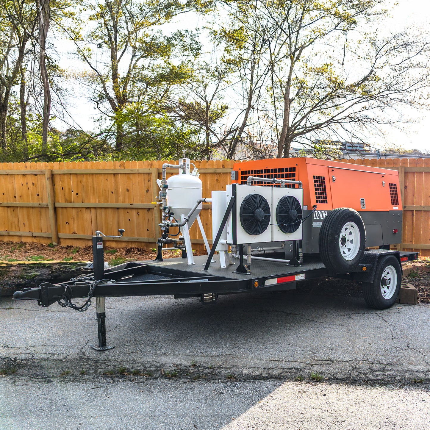 Pre-Owned Soda Works 2021 Mobile Soda Blasting System (240 hours)