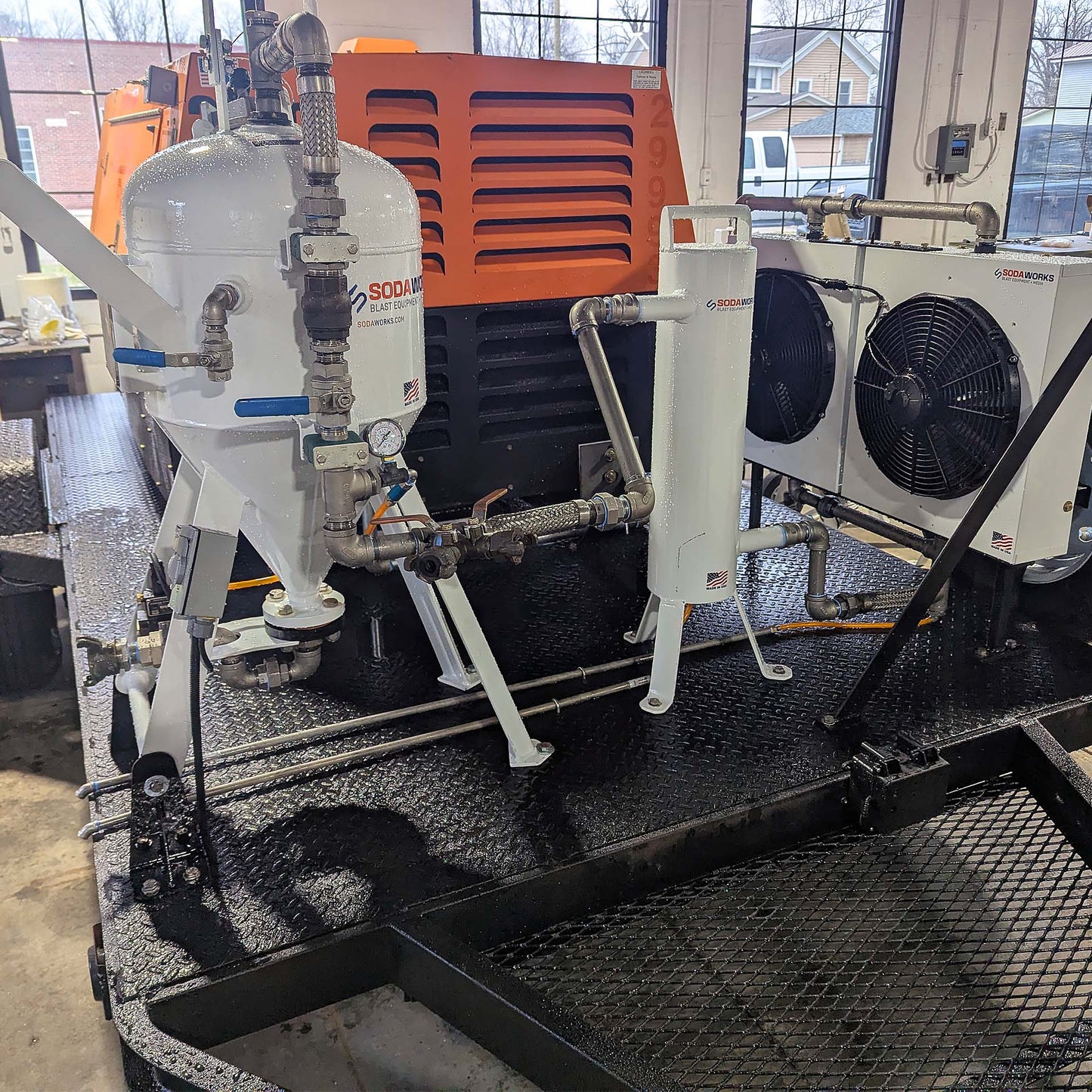 Pre Owned 2015 Soda Works Mobile System 210 CFM (32987, 875 Hours)