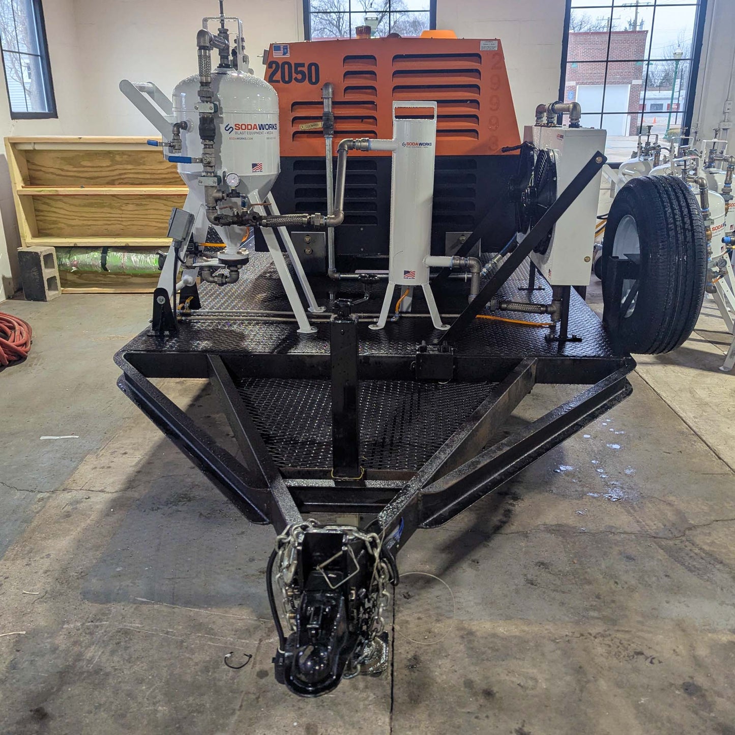 Pre Owned 2015 Soda Works Mobile System 210 CFM (32987, 875 Hours)