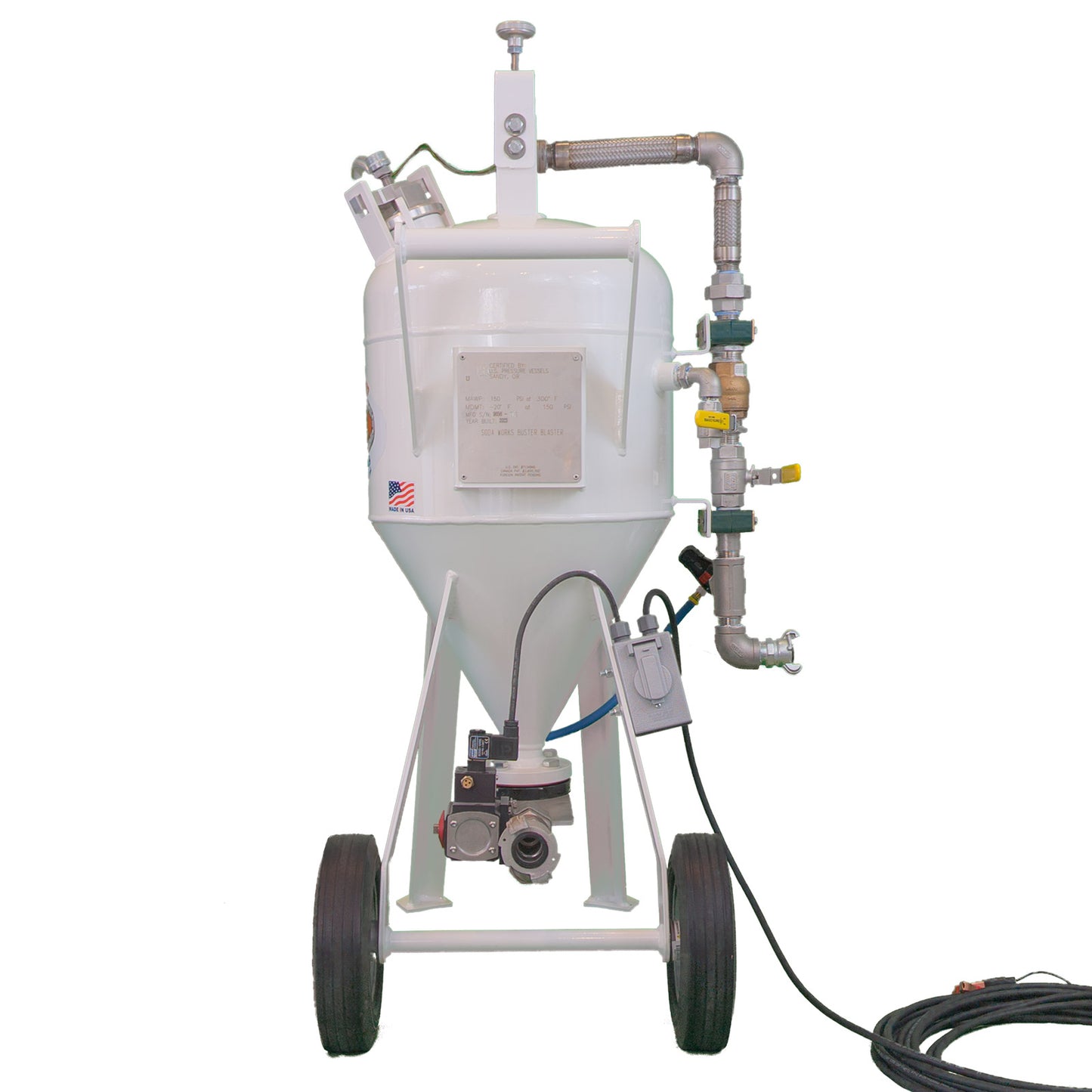 BB100 Soda Blasting Pot